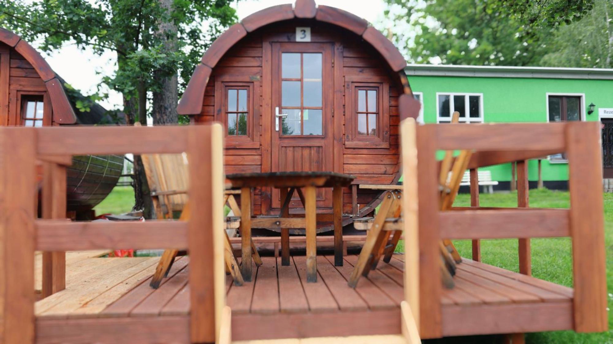 Campingplatz Koberbachtalsperre - Campingfass Mieten Langenbernsdorf Exterior photo