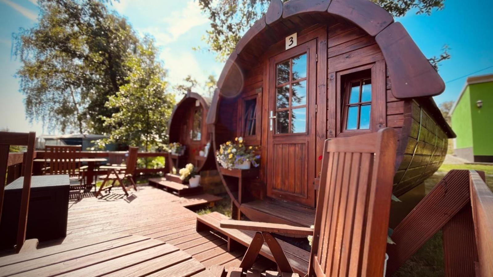 Campingplatz Koberbachtalsperre - Campingfass Mieten Langenbernsdorf Exterior photo