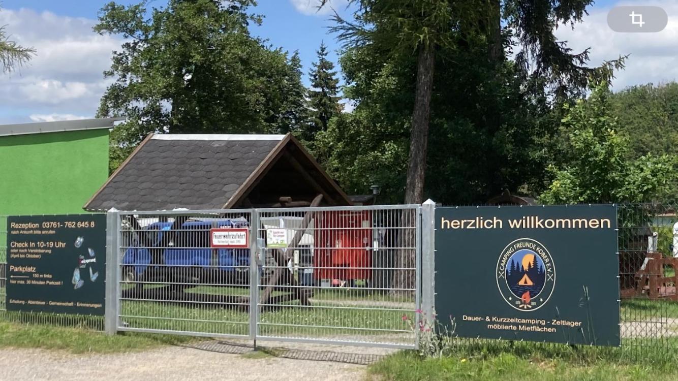 Campingplatz Koberbachtalsperre - Campingfass Mieten Langenbernsdorf Exterior photo